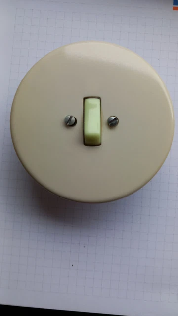Lichtschalter 60er Jahre