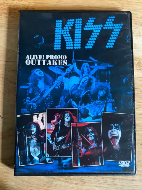 KISS - Alive Outtakes 1977 Live DVD Ace Frehley Gene Simmons Paul Stanley Peter
