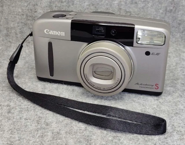 CANON AUTOBOY S Panorama Film Camera 38-115mm Zoom Lens Ai AF EUR