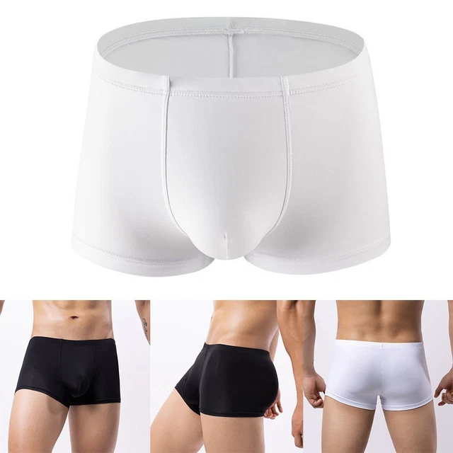 Slip Homme Soyeux Avec Pochette Fourreau - Nylon, Taille Unique, Neuf Avec étiquettes