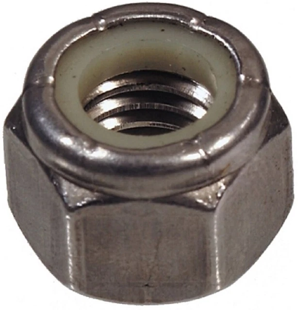 Hillman 882041 Zigrinato Filo Acciaio Inox Nylon Inserto Chiusura Dado 0.8cm 18