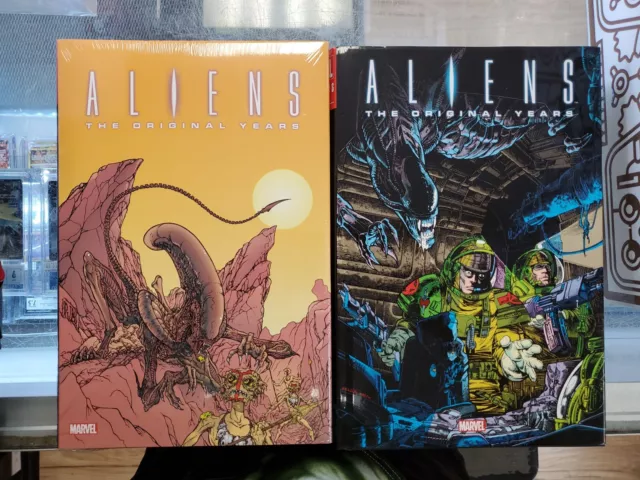 Aliens The Original Years Omnibus Vol 1 (OPEN) & 2 (SEALED) DM RARE