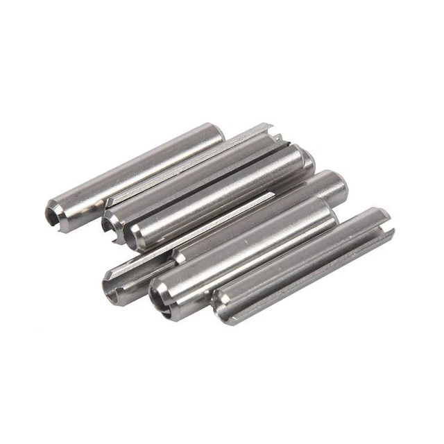 10Pcs M5x30mm 304 Stainless Steel Split Spring Roll Dowel Pins M7H2h