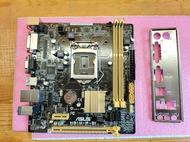 Lga 1150 Motherboard With Lots Of Pcie Slots Used Very Good: ASUS