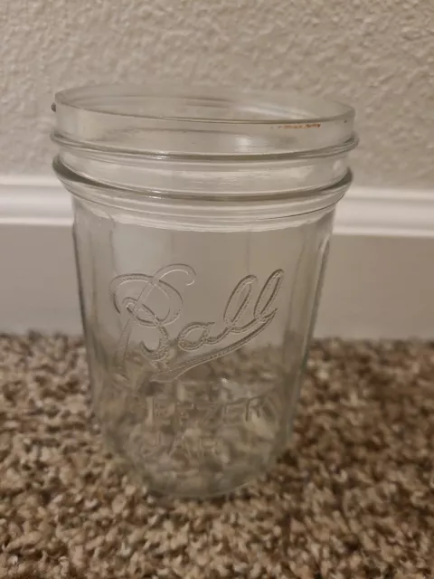 Scarce Ball Freezer Jar Pint Size Pat.Pending