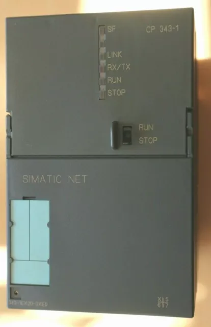 Siemens Simatic 6GK7 343-1EX20-0XE0 NET CP Industrial Ethernet TCP V1.3