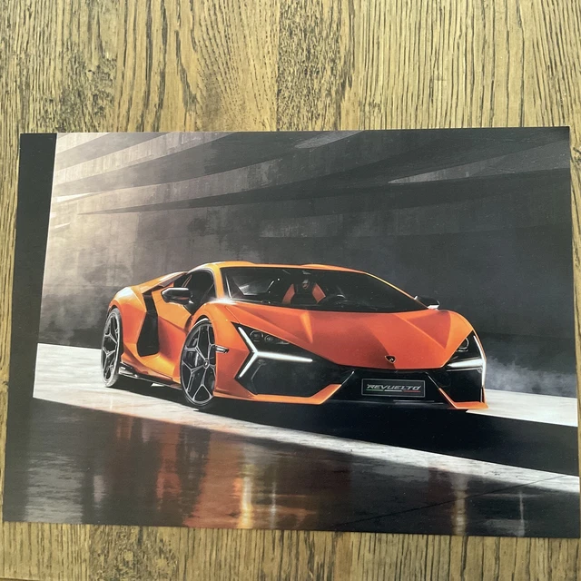 2023 REVUELTO Hypercar Poster Brochure EUR 15,06 PicClick FR