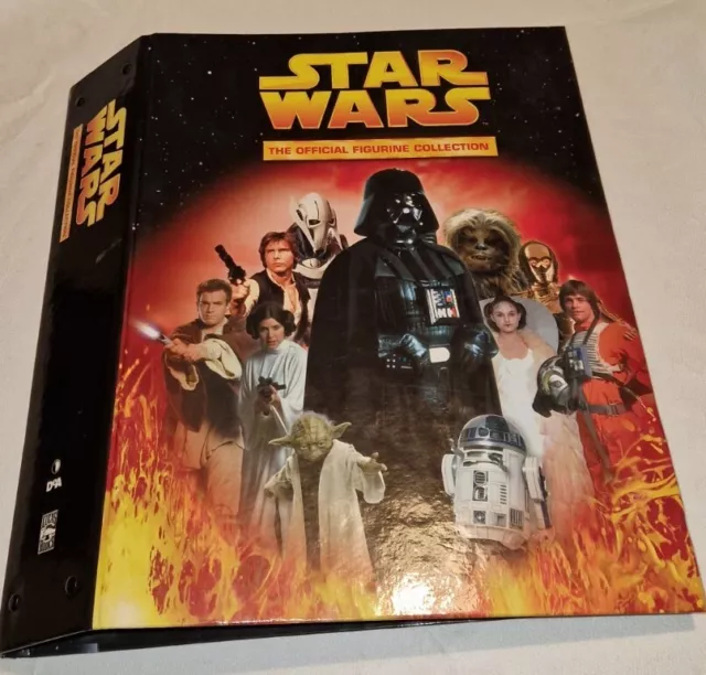 Deagostini Star Wars The Official Figurine Collection Volumes 31-45 in Binder