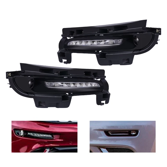 FIT 20122016 JEEP Grand Cherokee SRT8 LED DRL Daytime Running Fog