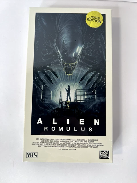 ALIEN ROMULUS VHS Tape Limited Edition 20th Century 2024 - SEALED NEW ...