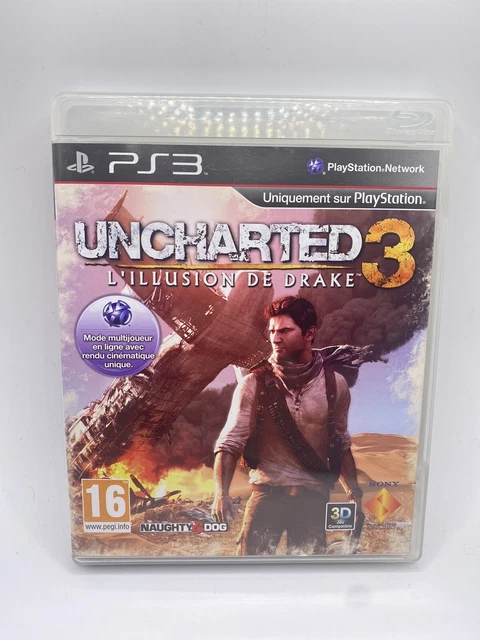 Jeu Uncharted 3 L'Illusion De Drake - Édition Spéciale PS3 (Version Française) - Bon état
