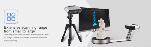 Color 3D Scanner EinScan-SP V2 SolidEdge Shining3D Edition Tripod For MAC & PC 3