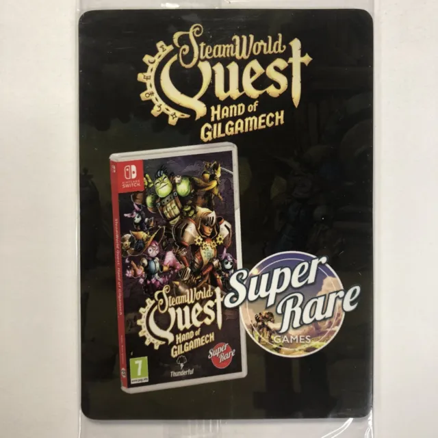 SteamWorld Quest Video Game Sealed 4 Trading Card Pack Super Rare Games SRG