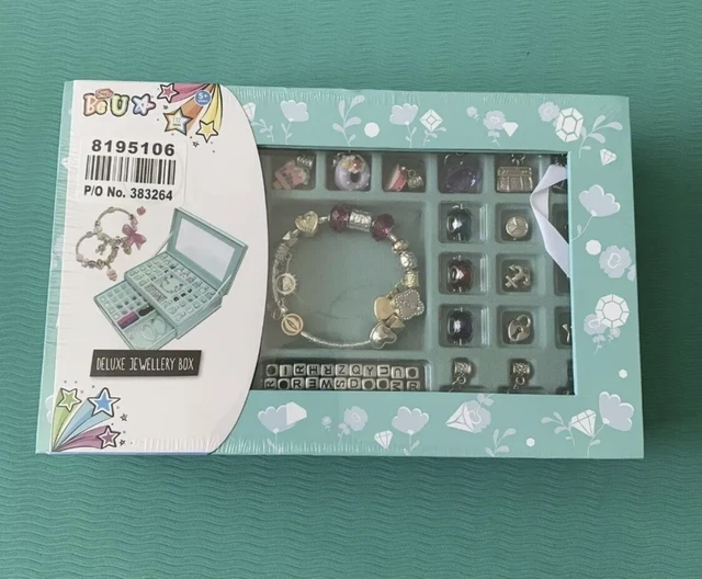 BE U DELUXE Jewellery Box Set Chad Valley For Kids Teenagers Adults X2 18.85 PicClick UK