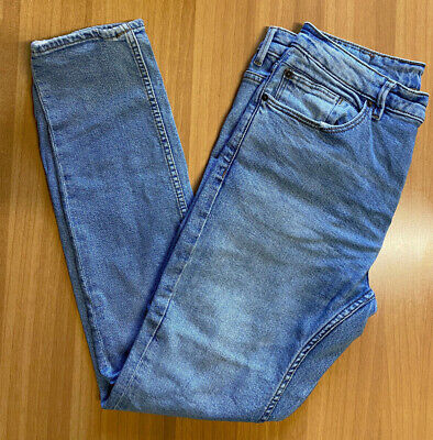 Blu navy 52 EU: 46 MODA UOMO Jeans Consumato sconto 72% Pull&Bear Pantaloncini jeans 
