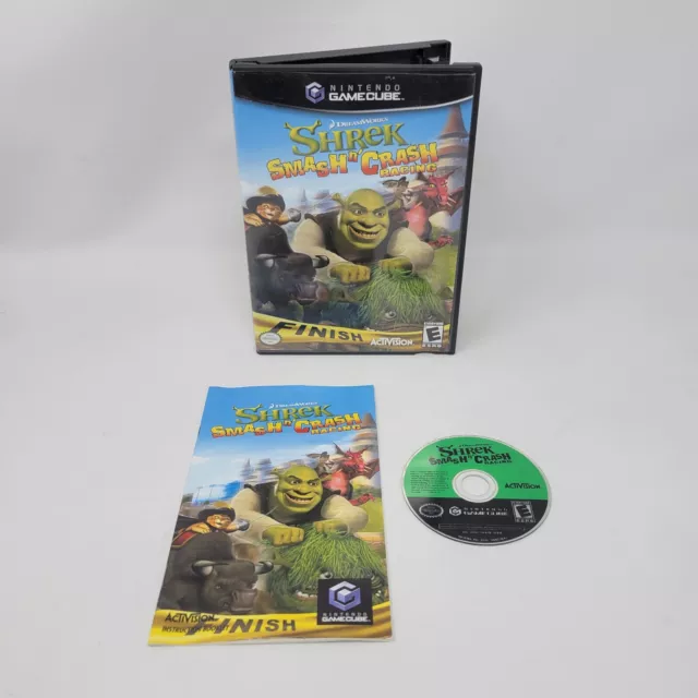 Shrek: Smash n' Crash Racing (Nintendo GameCube, 2006) for sale