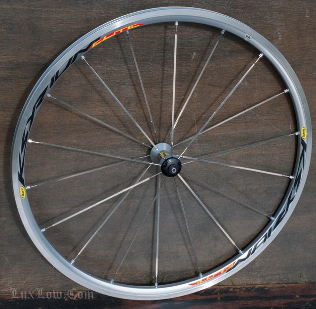 Mavic KSYRIUM Elite 26"x1" 650c Road Bike Front WHEEL Time Trial Bicycle Hub Rim Mavic KSYRIUM Elite 26"x1" 650c Road Bike Front WHEEL Time Trial Bicycle Hub Rim