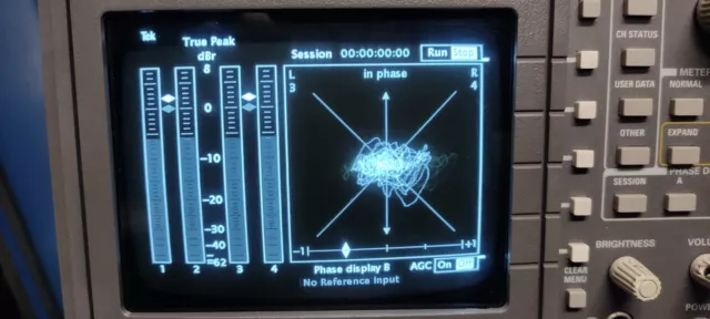 Tektronix 764 Digital Audio Monitor