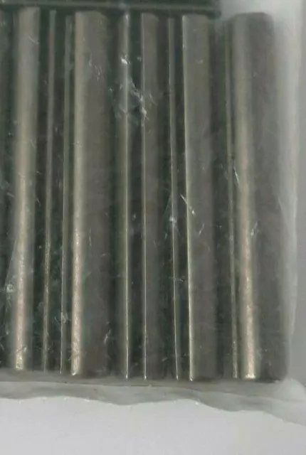 Slotted Spring Pin 420 Stainless Steel Passivated 3/8" Dia x 2 3/4" Lot of 5 pcs