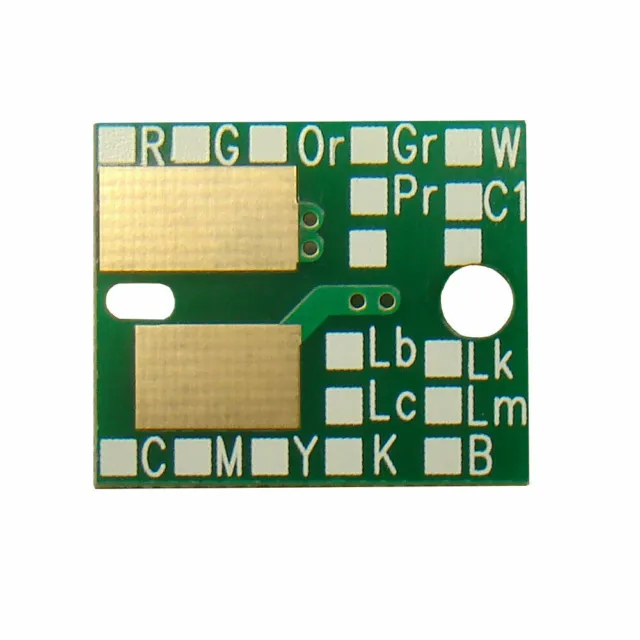9 Farben Einmaliger Chip für Mimaki LH100 Patrone (CMYKLCLMWCL, PR200) 1000ml 2