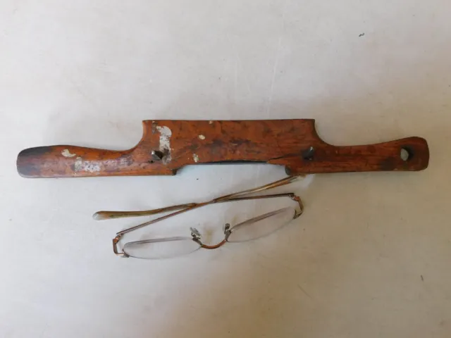 SPOKE SHAVE TOOL Vintage Antique Wood Handle Draw Knife Woodworking Plane 4.10