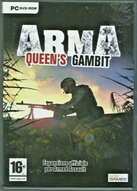 Gioco PC Arma Queen's Gambit DVD Usato Italiano ESPANSIONE PER ARMA