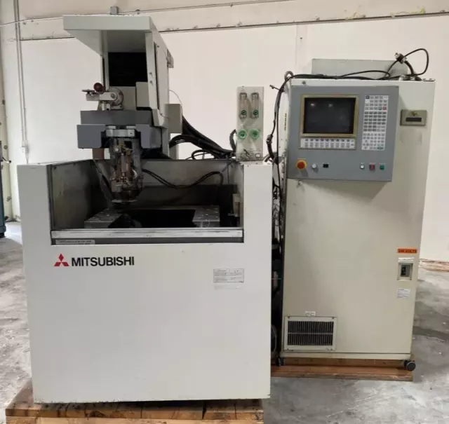 Mitsubishi Model FX10 CNC Wire EDM Electrical Discharge Machine Year 1996 2