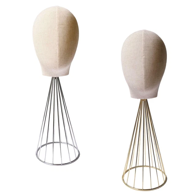 Tête de Mannequin lunettes chapeau casquettes tête chauve modèle perruques