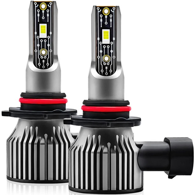 Car LED Lights Headlight Direct Insertion Spotlight Fog Lamp A6 12000LM 9005 HB3