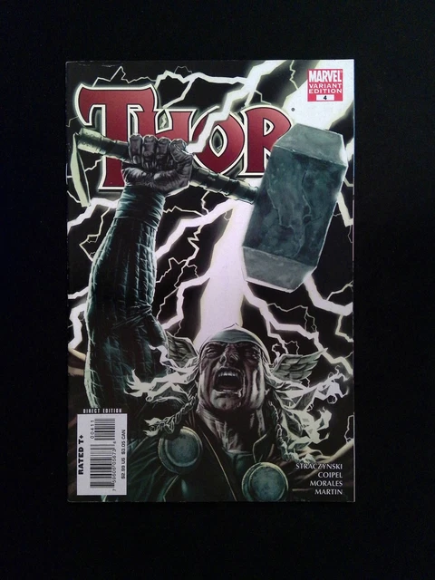 Thor #4B (3RD SERIES) MARVEL Comics 2007 VF+  BERMEJO VARIANT