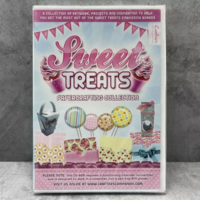 Crafter's Companion Sweet Treats PDF Papercrafting (CD-ROM - NO COMPATIBLE CON MAC)
