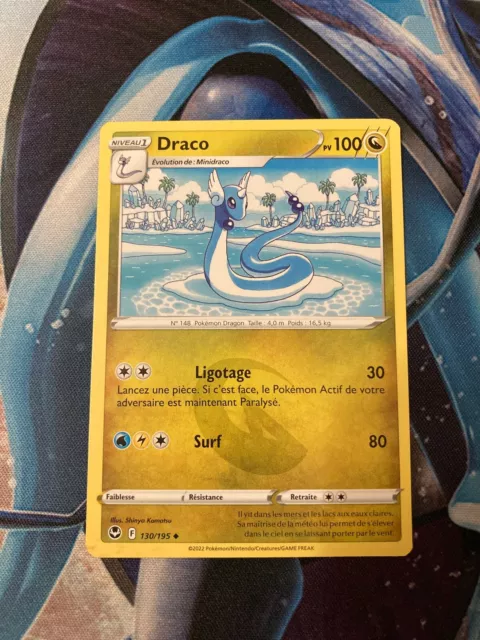 Carte Pokémon Draco 130/195 - EB12 Tempête Argentée