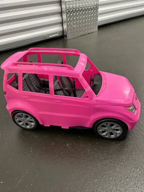 Mattel 2017 Barbie Pink Girls Road Trip SUV Vehicle