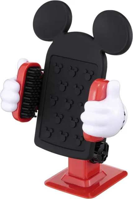 Napolex Car Holder Disney Smartphone Holder 3D Mickey Width 55~90mm Red/Black
