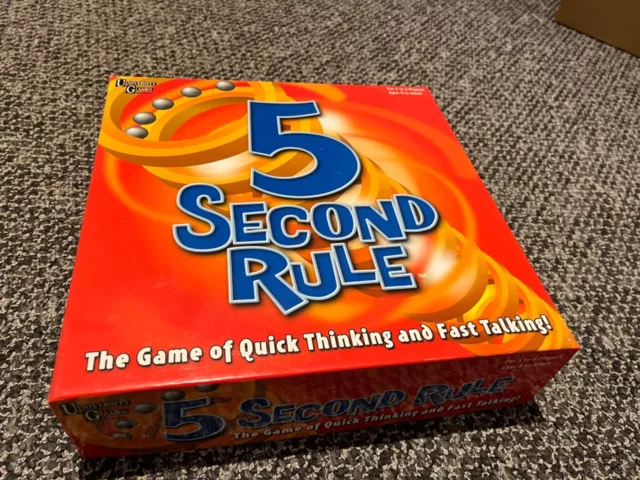 University Games 5 Second Rule Board Game - BOX-04475 3