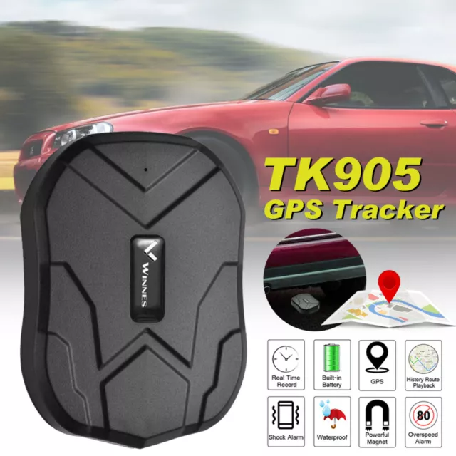 KFZ GPS Tracker TK905 Peilsender für Auto Wasserdicht Echtzeit Magnet Mounting