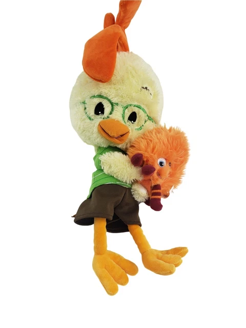 Disneyland Resort Chicken Little with Alien baby Kirby Toy Plush Stuffed Animal