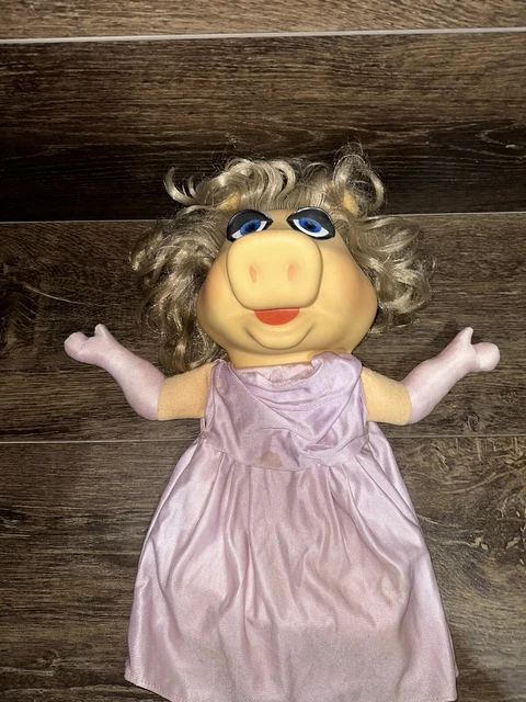 Vintage 1977 Fisher Price Jim Henson Miss Piggy Hand Puppet 855 Doll Muppets