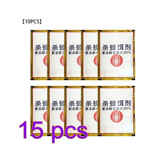 10XCockroach Bugs Bait Trap Powder Medicine Odorless Pest Control