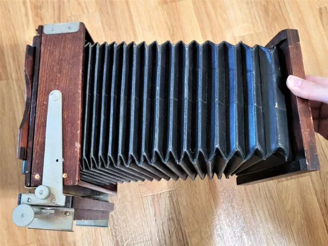 4X5 Wooden Folding Large Format View Field Camera Bellows (AS-IS Parts)