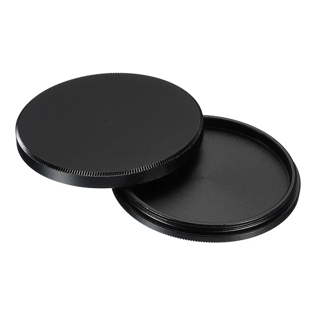 43 mm filtro de lente pila tapa pila de filtro funda protectora negra