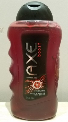 RARE AXE BOOST Stimulating Shower Gel guava plus volcanic stone extract 12 Oz $132.98 - PicClick