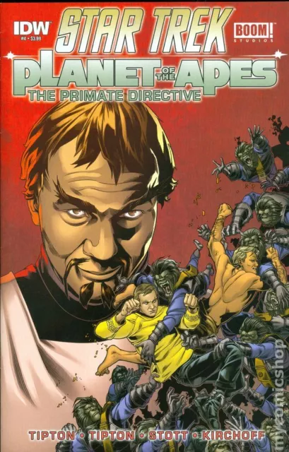 Star Trek Planet of the Apes The Primate Directive #4 VF 2015 Stock Image