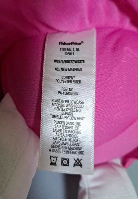 Fisher Price Doodle Bear Plush 16 Inch Pink Princess Stuffed Doll Toy 5