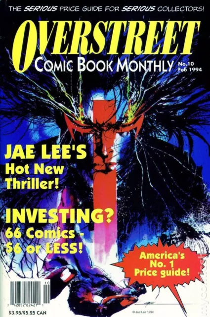 Overstreet Comic Book Monthly Marketplace #10 VG 1994 Stock Image Low Grade