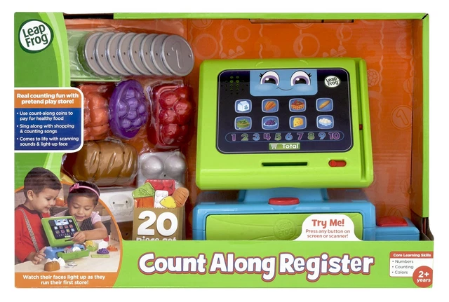 Leapfrog Count Along Till pädagogischer interaktiver Spielzeugladen 20-teilig vorgeben zu spielen