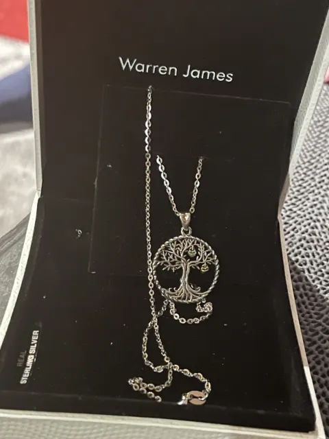 Warren James Family Tree Necklace New And