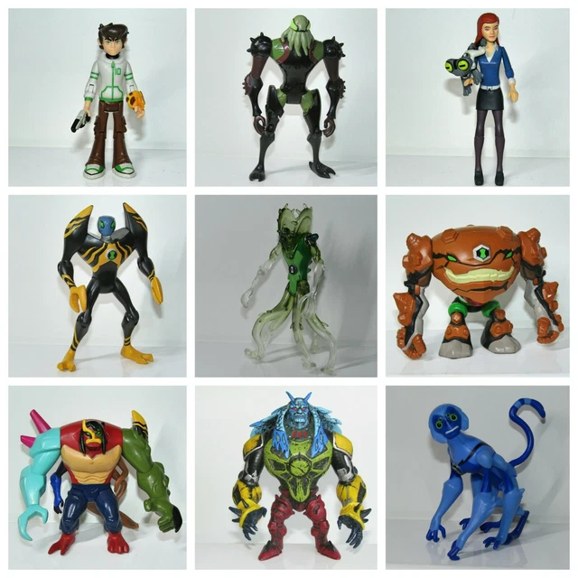 ACTION FIGURE BEN 10 Ben Gwen Vilgax Echo Echo Ultimate Alien Omniverse