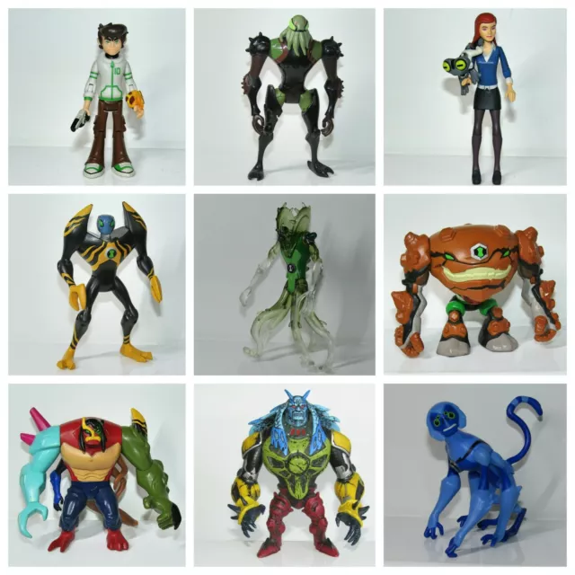 Ben 10 Alien Force 4 / 10cm Action Figures - Many To Choose From - All VGC