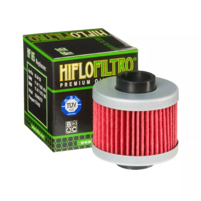 Hiflo Ölfilter Oil Öl Filter HF185 für Aprilia Leonardo 125 BMW C1 125 200